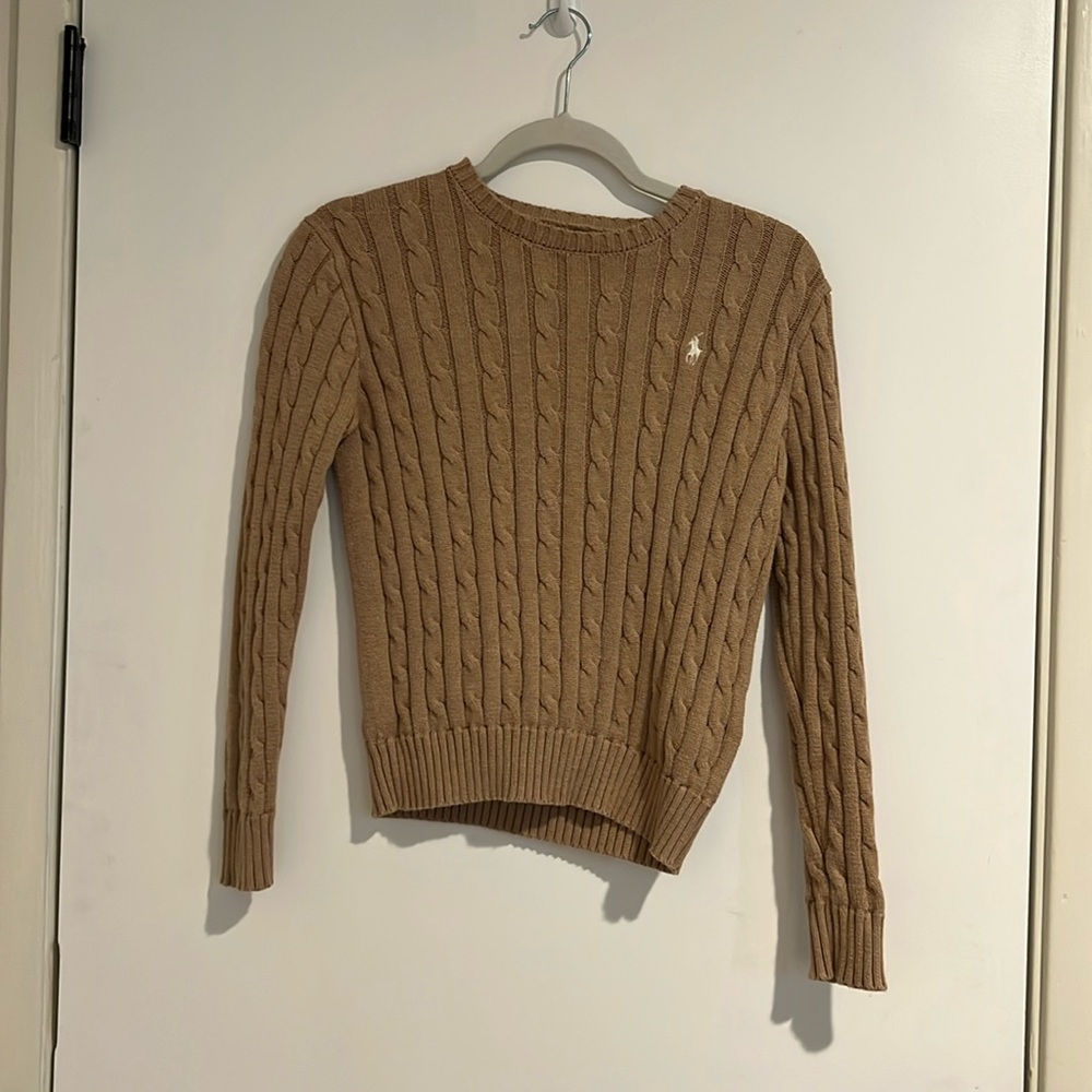 Cable Knit Cotton Sweater